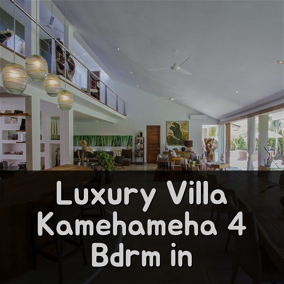 Luxury Villa Kamehameha 4 Bdrm in Seminyak, 발리 후기 및 특가 예약 꿀팁!