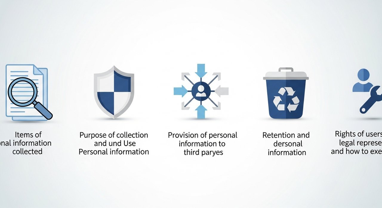 필수 체크! 개인정보 처리방침에서 꼭 봐야 할 항목 5가지