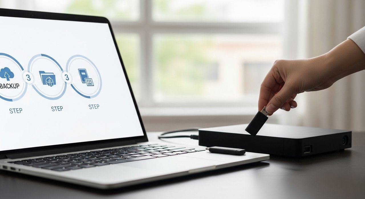 컴퓨터 AS 맡길 때 데이터는 어떻게 해야 하나요? 걱정 없는 3단계 백업 가이드